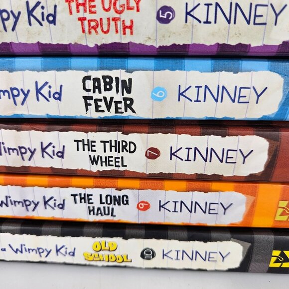 Diary of a Wimpy Kid Book 1-10 Jeff Kinney Hardcover Reader Series Chapter Lot 9 - Picture 2 of 15